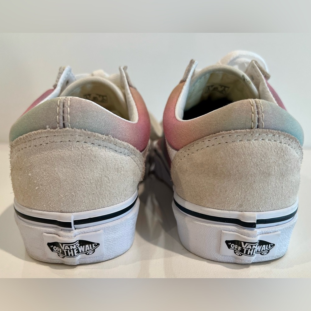 Vans Aura Shift Rainbow Gradient Sneakers Size 5.5 Women’s Girls - Picture 5 of 11